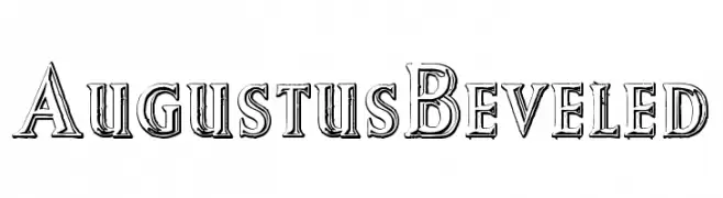 AugustusBeveled  免费字体下载