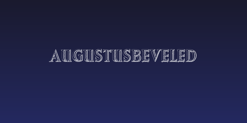 AugustusBeveled Social Header