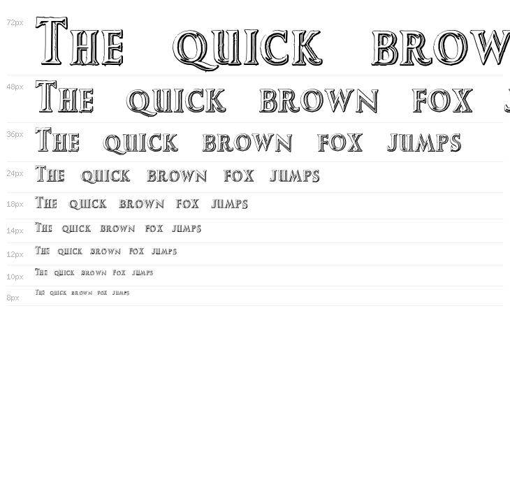 AugustusBeveled Waterfall