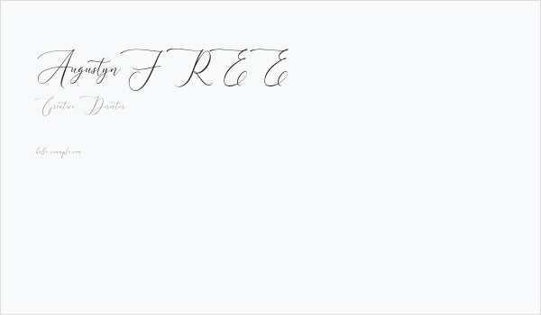 AugustynFREE Business Card