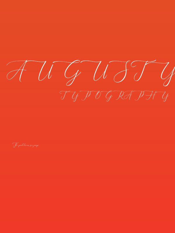 AugustynFREE Poster