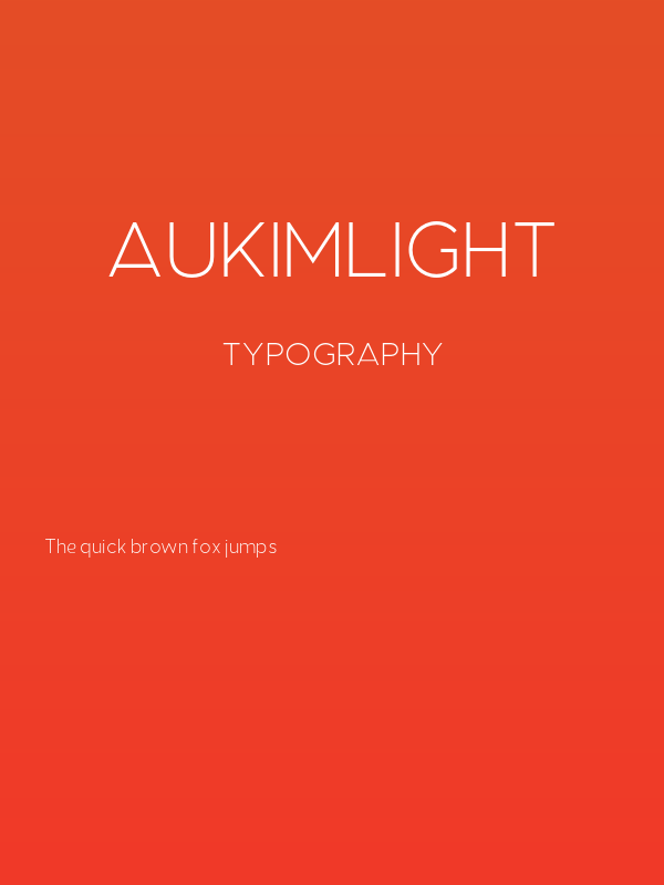 AukimLight Poster