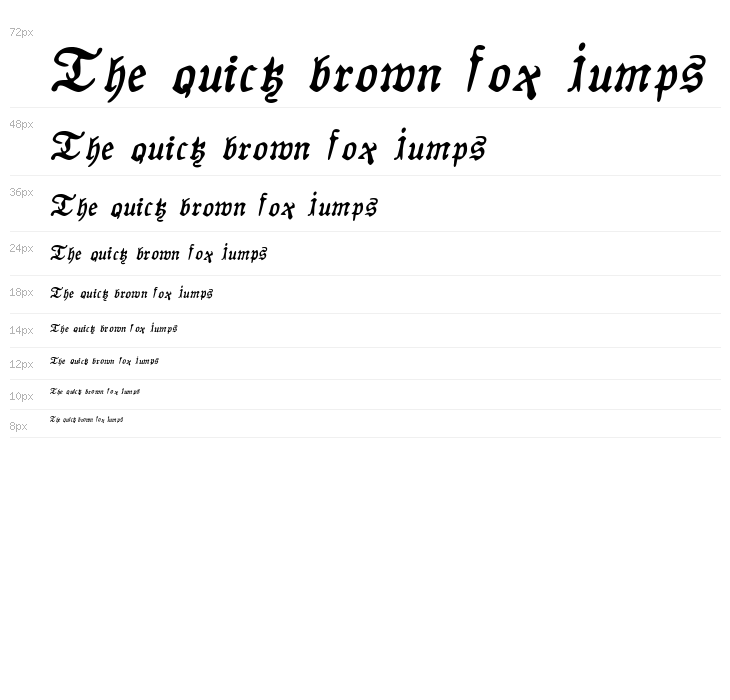 AuldMagick Bold Italic Waterfall