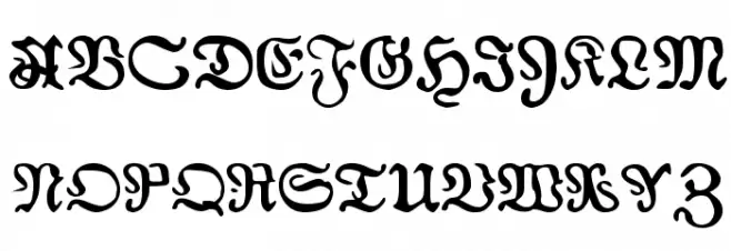 AuldMagick Bold Fonte MAIÚSCULAS