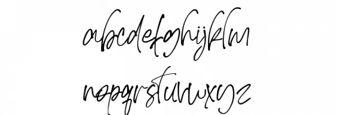 Aulendorf Font LOWERCASE