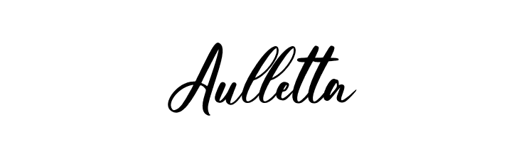 Aulletta  Frei Schriftart Herunterladen