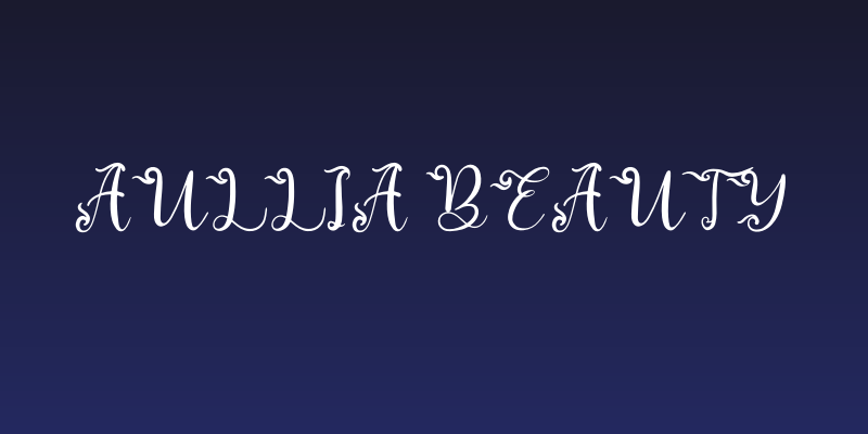 Aullia Beauty Social Header