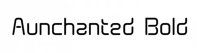 Aunchanted Bold  Descarca Fonturi Gratis