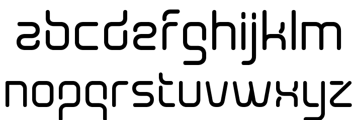 Aunchanted Bold Font LOWERCASE