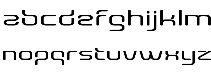 Aunchanted Expanded Bold Fonte MINÚSCULAS