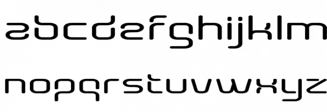 Aunchanted Expanded Bold Fuentes MINÚSCULAS