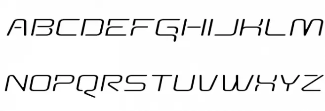 Aunchanted Expanded Oblique Fonte MAIÚSCULAS
