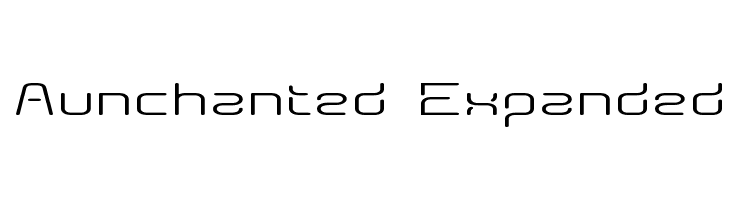 Aunchanted Expanded Fonte