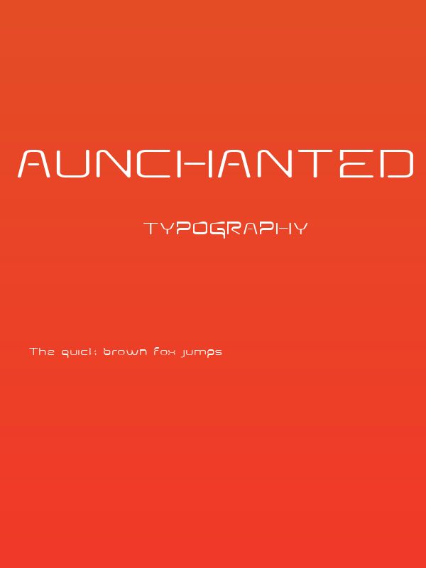 Aunchanted Expanded Poster