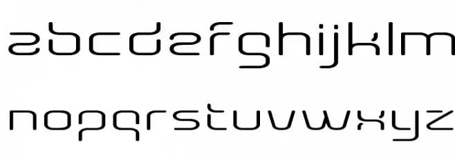 Aunchanted Expanded Font Litere mici