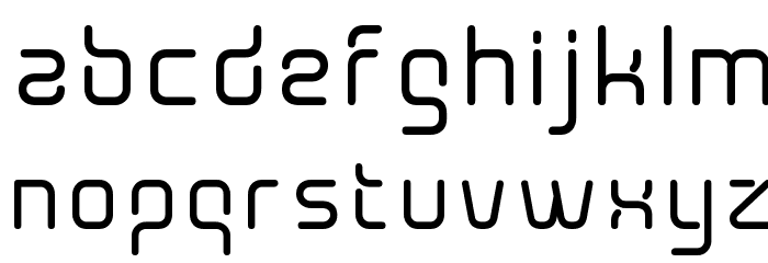 Aunchanted Xspace Bold Font LOWERCASE