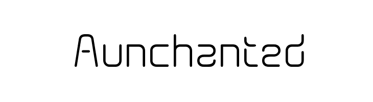 Aunchanted  baixar fontes gratis