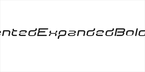 AunchantedExpandedBoldOblique Logo