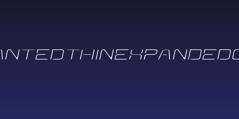 AunchantedThinExpandedOblique Social Header
