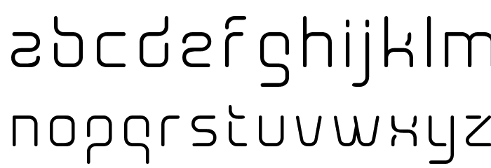 AunchantedXspace Font LOWERCASE