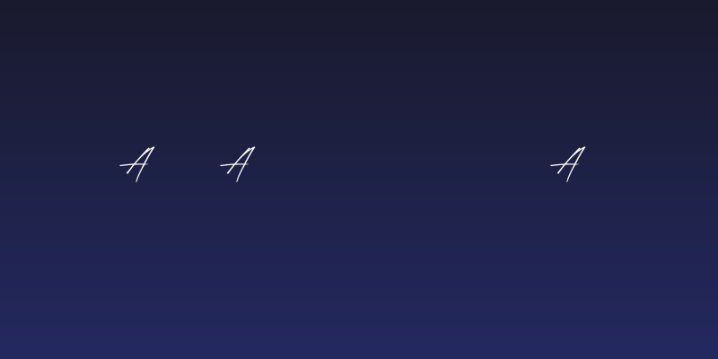 Aunofa Script DEMO Regular Social Header