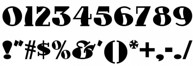 AuntBerthaNF Font OTHER CHARS