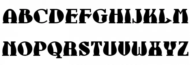 AuntBerthaNF Schriftart Groß