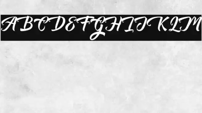 AuntekhnoScriptFree Font examples