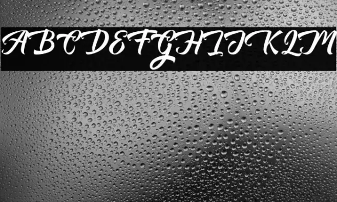 AuntekhnoScriptFree Font examples