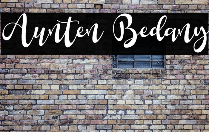 Aunten Bedany Example 2