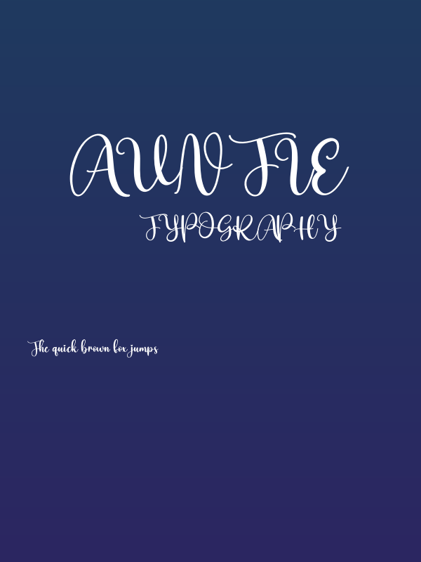 Auntie Poster