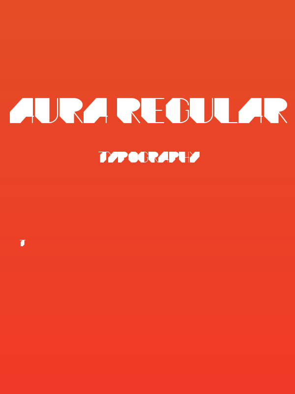 Aura Regular Poster