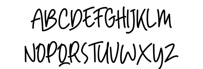 Aurabelle Personal Use Font OTHER CHARS