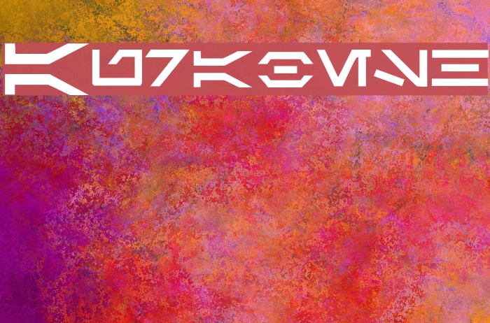 Aurabesh Font examples