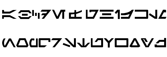 Aurabesh Font LOWERCASE