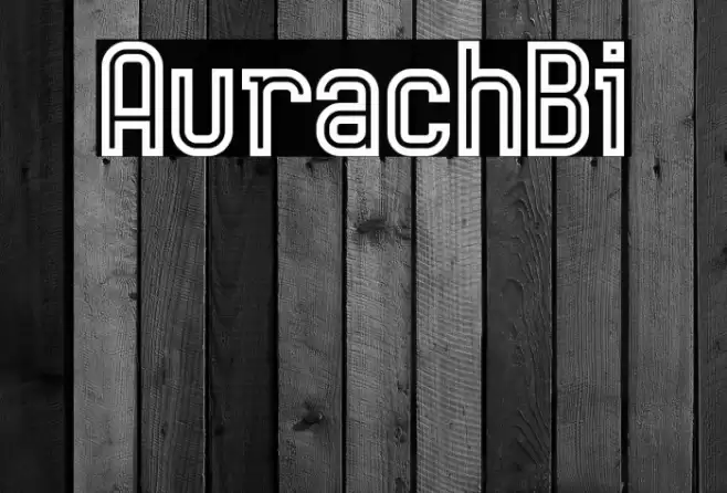 AurachBi Font examples