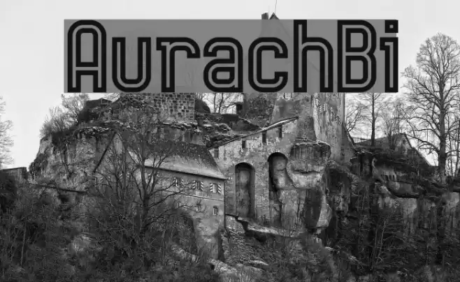 AurachBi Font examples