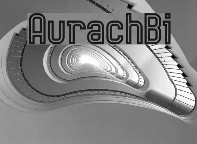 AurachBi Font examples