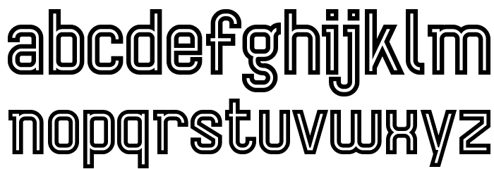 AurachBi Font LOWERCASE