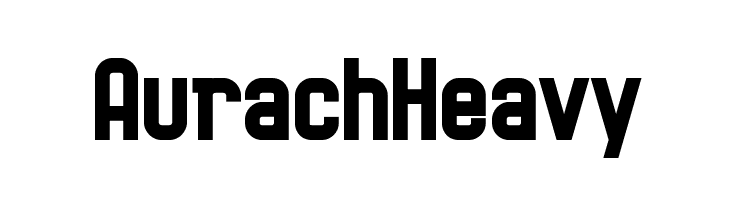 AurachHeavy  Frei Schriftart Herunterladen