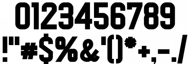 AurachHeavy Font OTHER CHARS