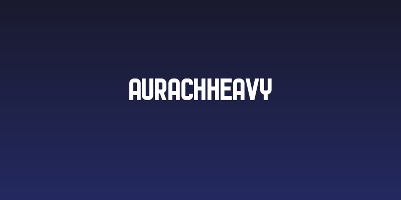 AurachHeavy Social Header