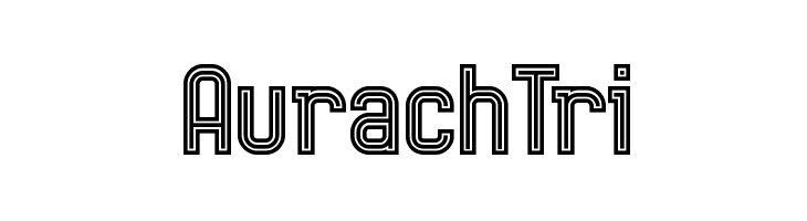 AurachTri  Fuentes Gratis Descargar