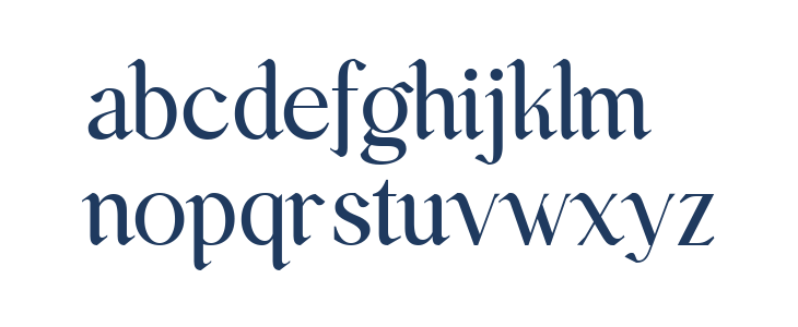 Aurallia Regular Lowercase