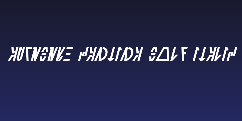 Aurebesh Cantina Bold Italic Social Header