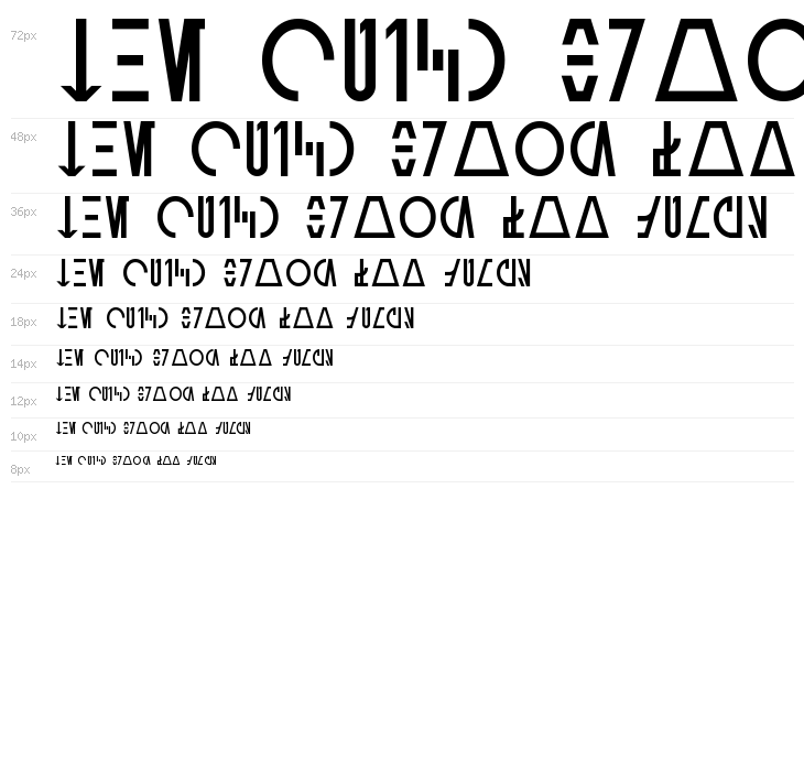 Aurebesh Cantina Waterfall