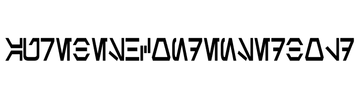 Aurebesh Condensed Bold  Fuentes Gratis Descargar