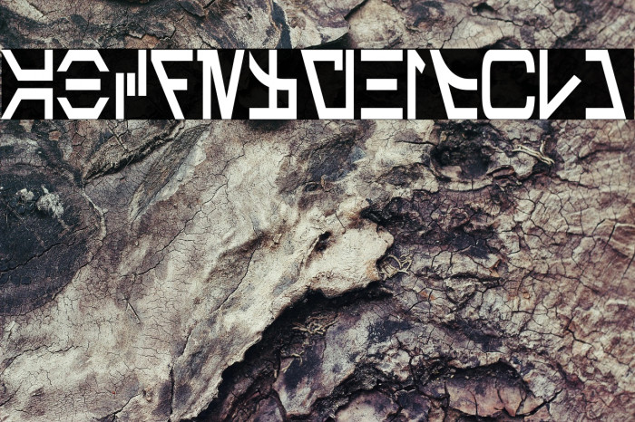 Aurebesh Condensed Bold Example 1