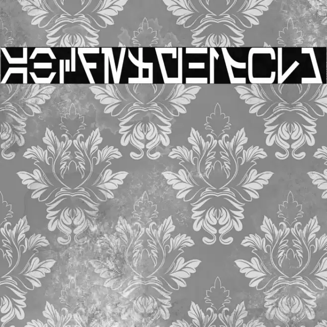 Aurebesh Condensed Bold Font examples