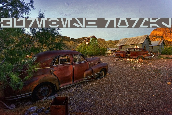 Aurebesh Normal Font examples